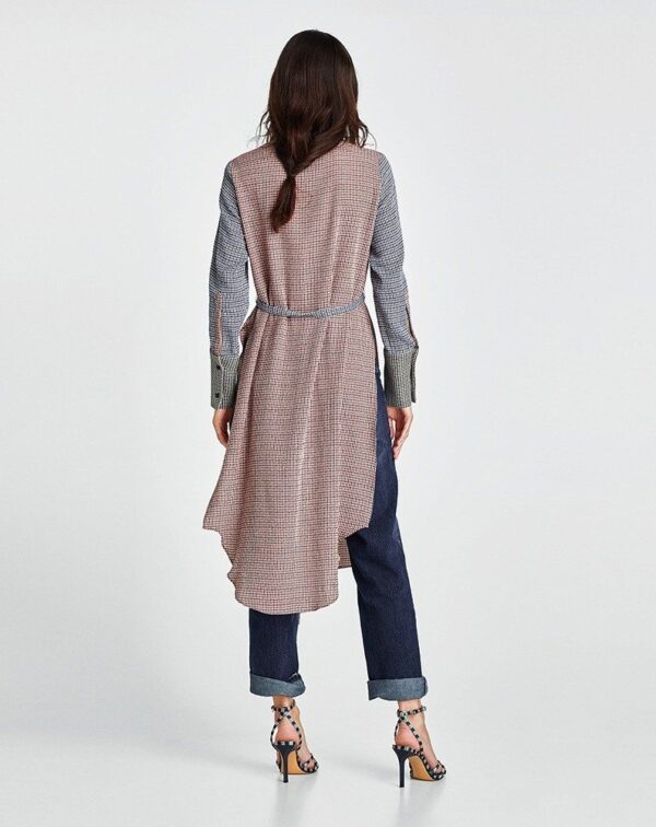 Checked tunic - Image 3